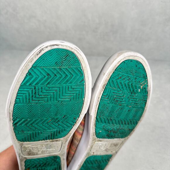 Justin Reba Shoes Womens 8.5 Arreba Striped Western Aztec Boho Festival Sneaker - Picture 9 of 14